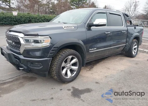 2019 Ram 1500 Limited 4X4 5'7 Box z USA, uszkodzony, nr VIN 1C6SRFHT0KN644269